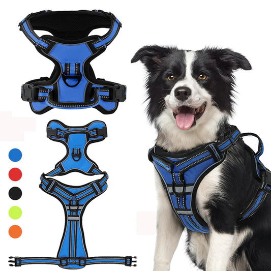 Reflective Breathable Dog Harness