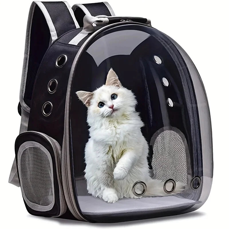 Breathable Cat Acrylic Backpack