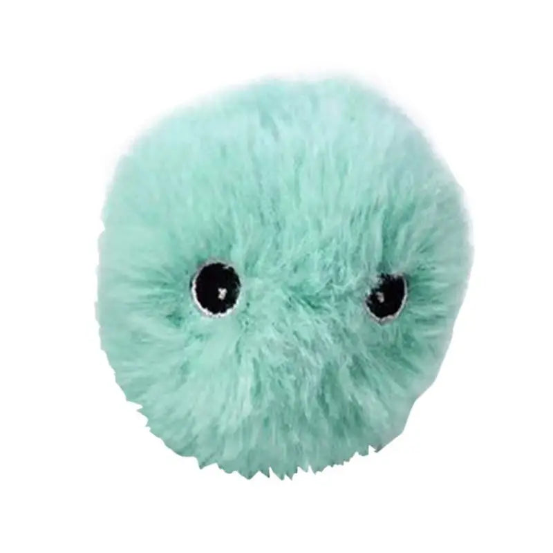 Squeaking Furry Ball Toy