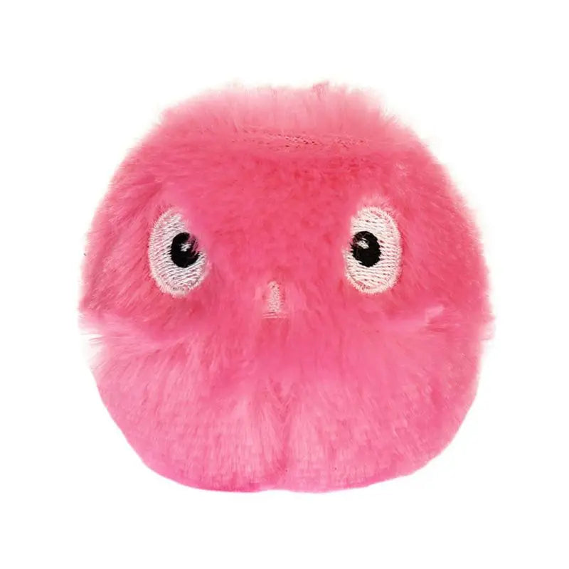 Squeaking Furry Ball Toy