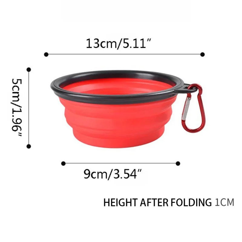 Silicone Foldable Pet Bowl