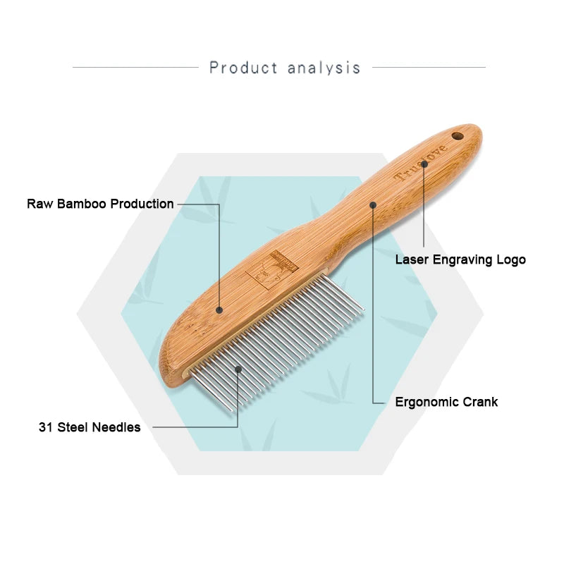 31 Steel Needle Pet Comb