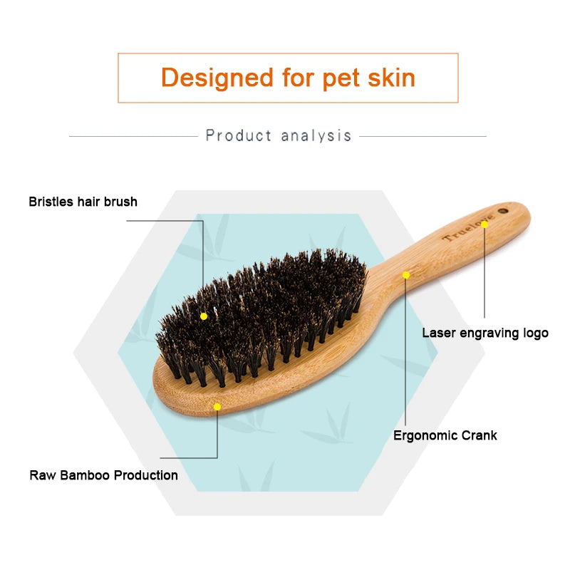 Bristles Pet Hairbrush