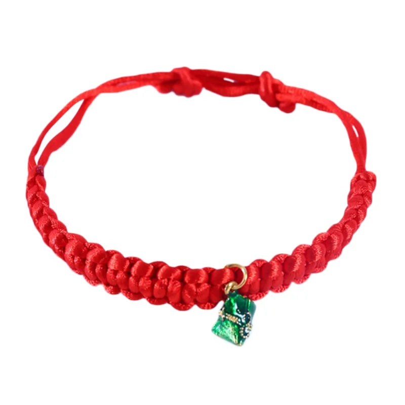 Lucky Bless Red Cat Collars