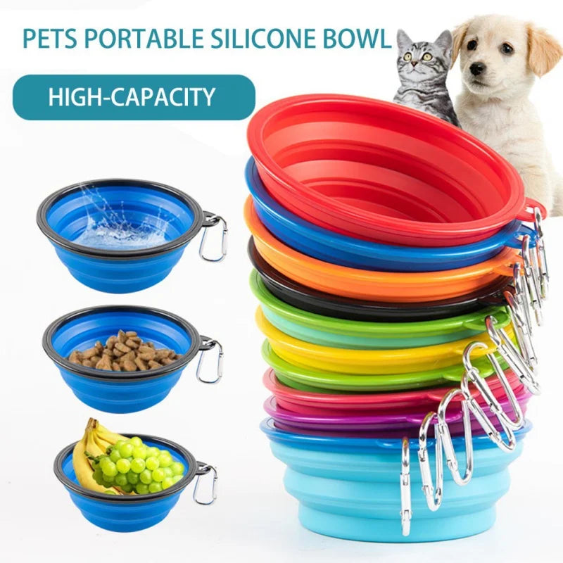 Silicone Foldable Pet Bowl