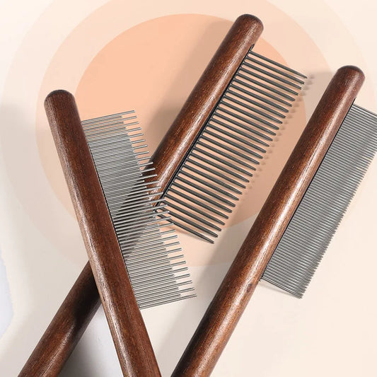 Stainless Steel Long Hair Grooming Brush