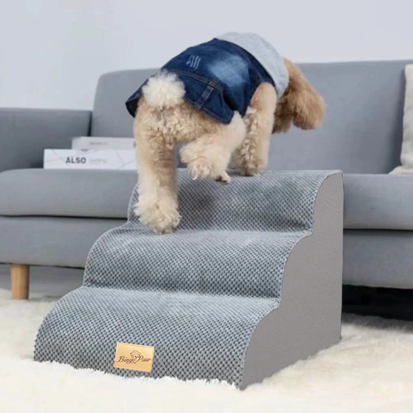 Dog Stairs Ramp for Beds & Couches