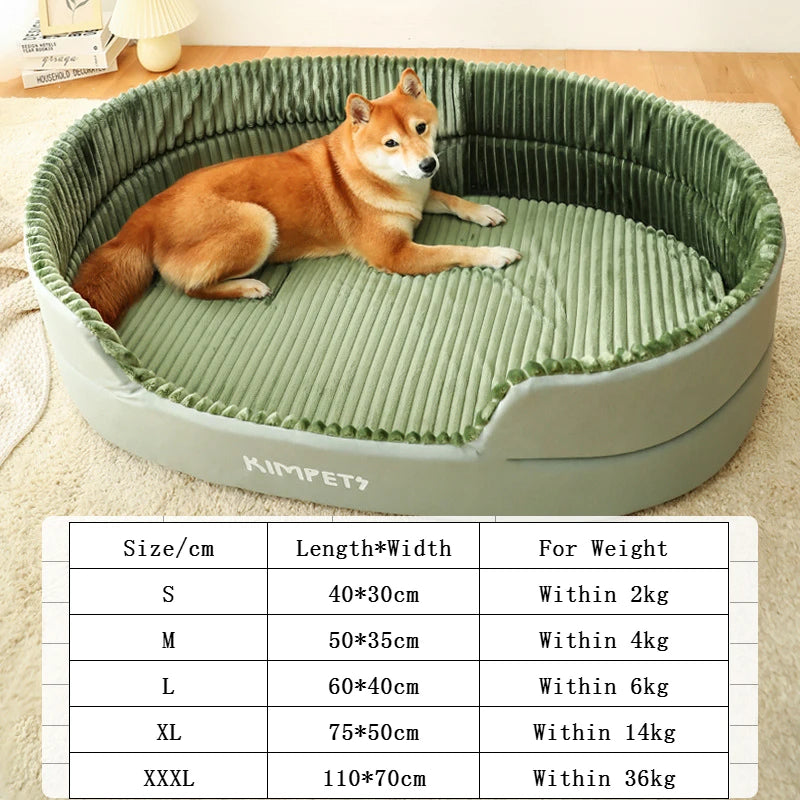 Kimpets Pet Bed with Removable Cushion