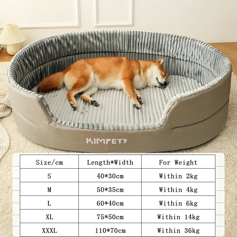 Kimpets Pet Bed with Removable Cushion