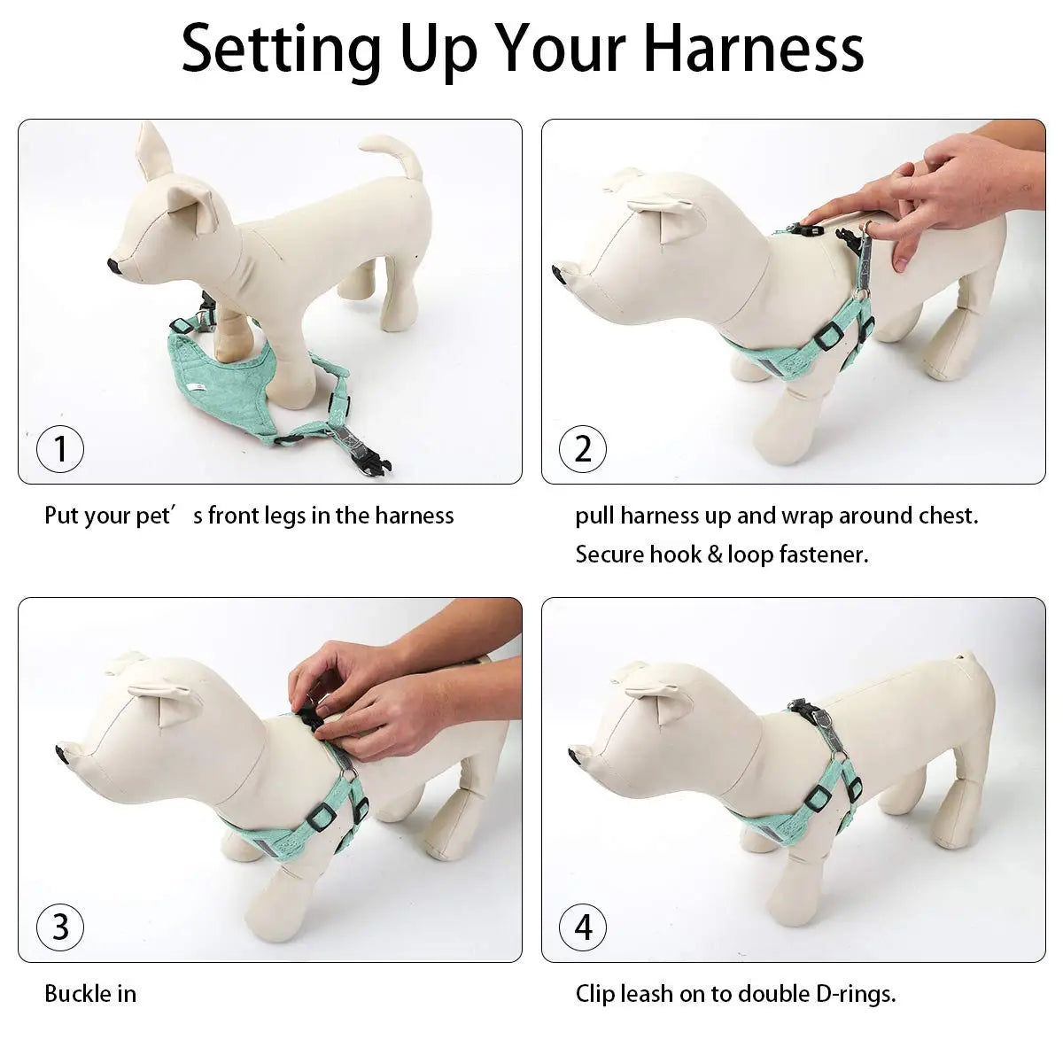 Adjustable Breathable Dog Harness