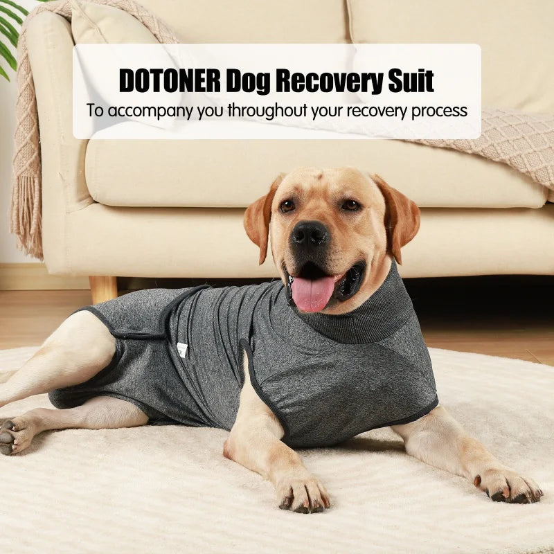 Washable Dog Surgery Shirt with Built in Diaper