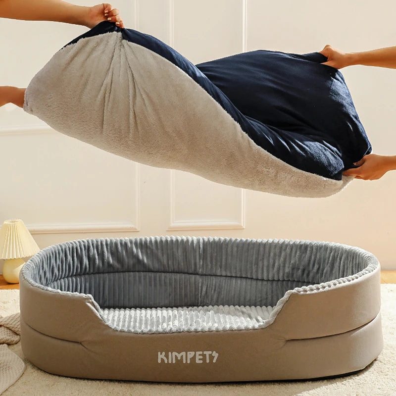 Kimpets Pet Bed with Removable Cushion