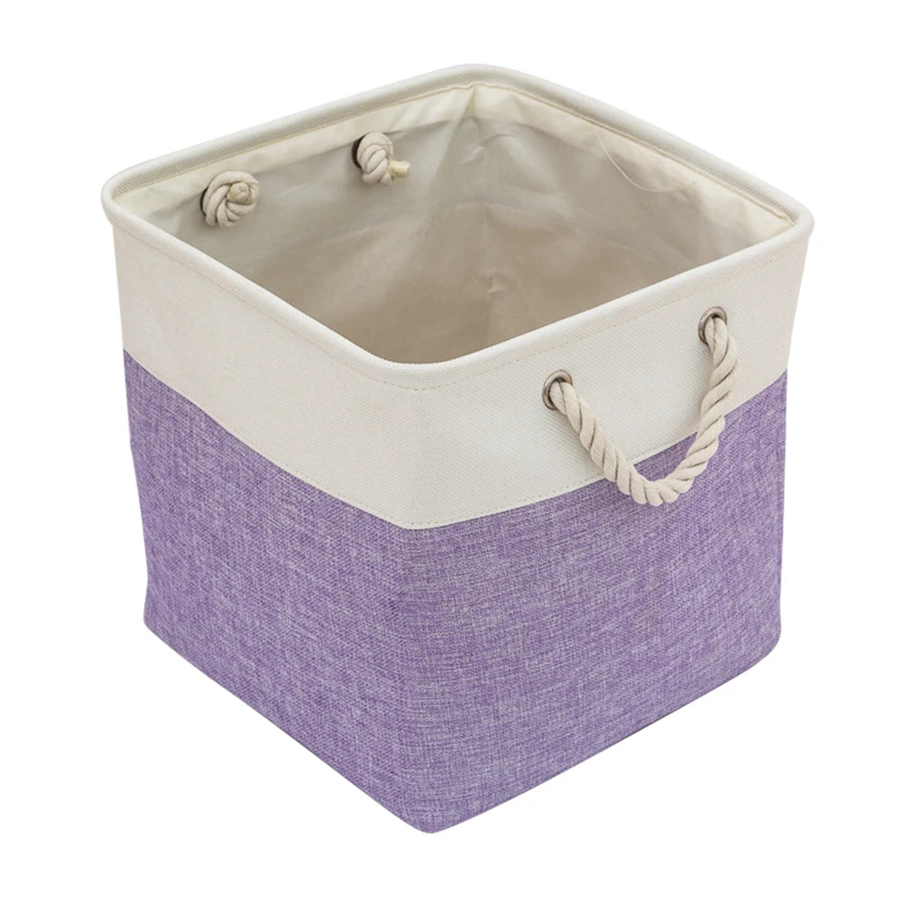 Polyester Pet Toy Storage Basket