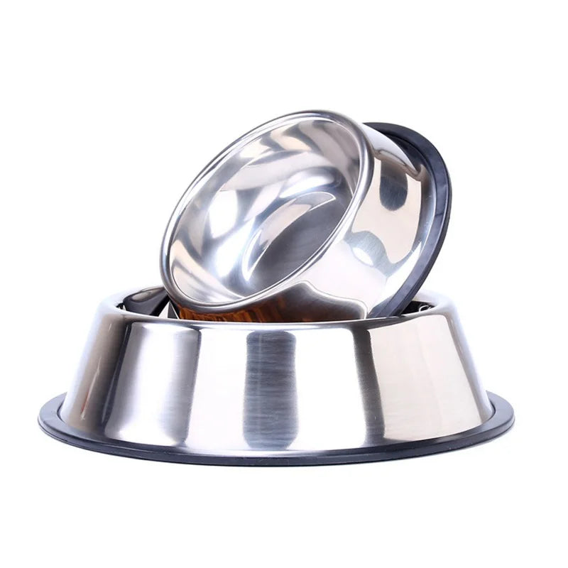 Stainless Steel Non-Slip Feeding Bowls