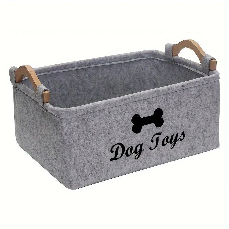 Felt Pet Toy Box