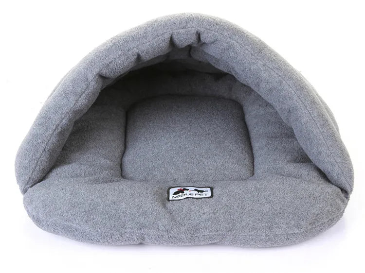 Thick Fleece Cave Bed