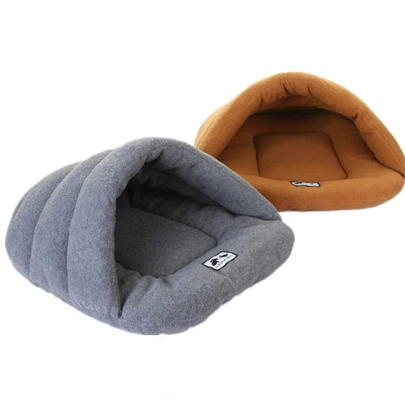 Thick Fleece Cave Bed