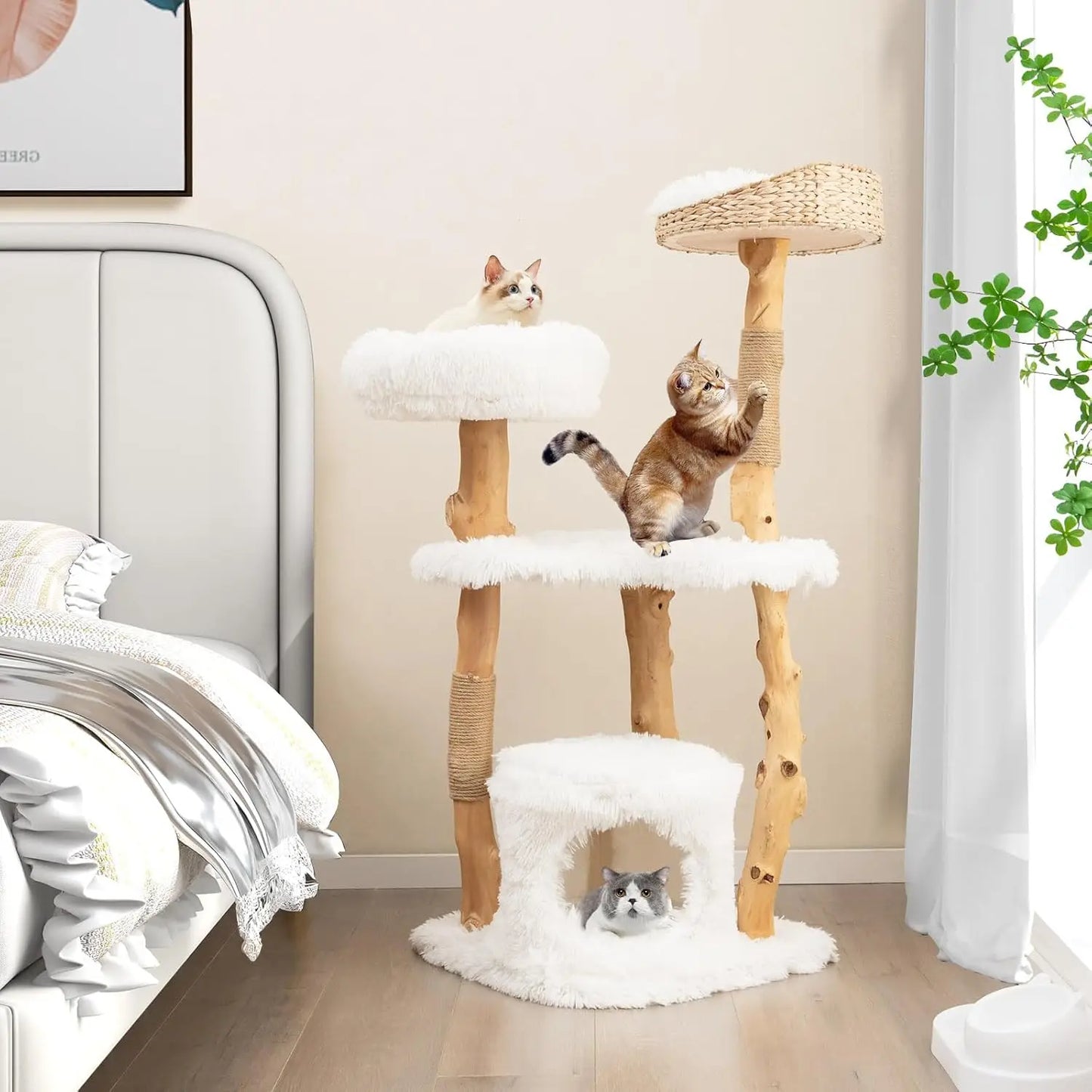 Modern Cat Tree for Indoor Cats