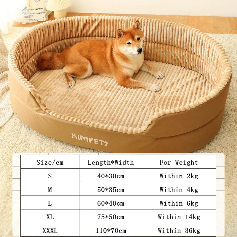 Kimpets Pet Bed with Removable Cushion