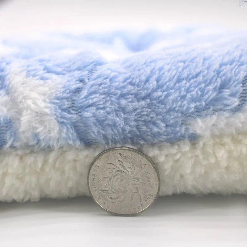 Soft Flannel Blanket Bed