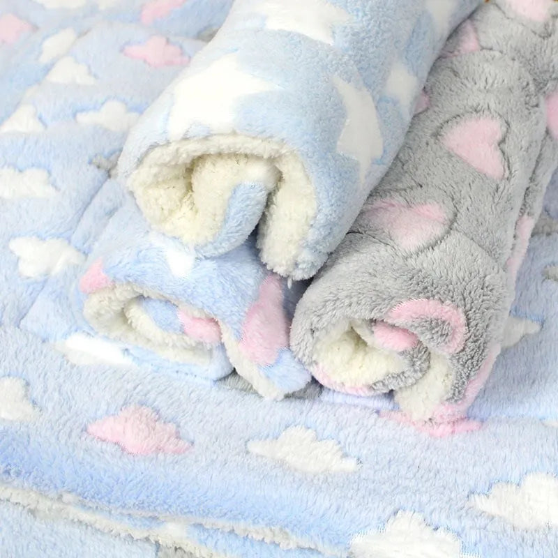 Soft Flannel Blanket Bed