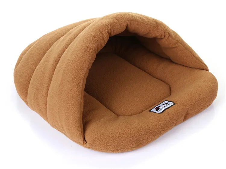 Thick Fleece Cave Bed