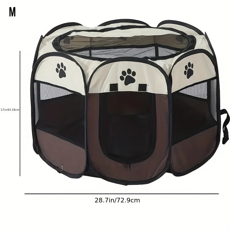 Classic-Style Portable Pet Playpen