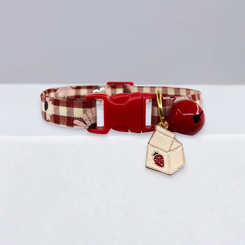 Cute Candy Adjustable Cat Collar