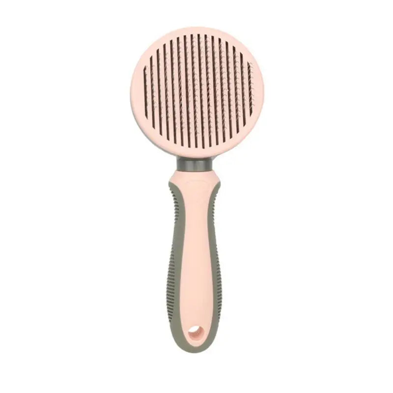 Rotating Pet Self-Cleaning Comb