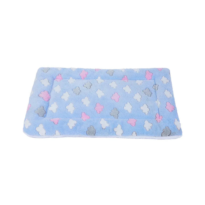 Thickened Flannel Bed Mat