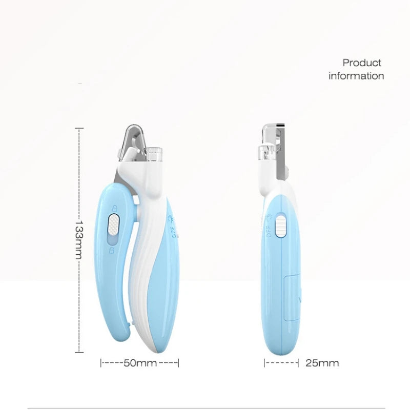 LED Light Grooming Nail Clippers