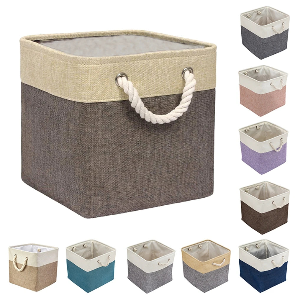 Polyester Pet Toy Storage Basket