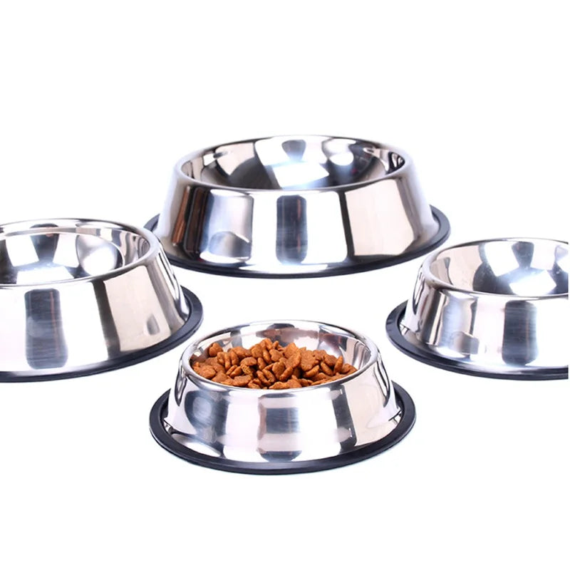 Stainless Steel Non-Slip Feeding Bowls