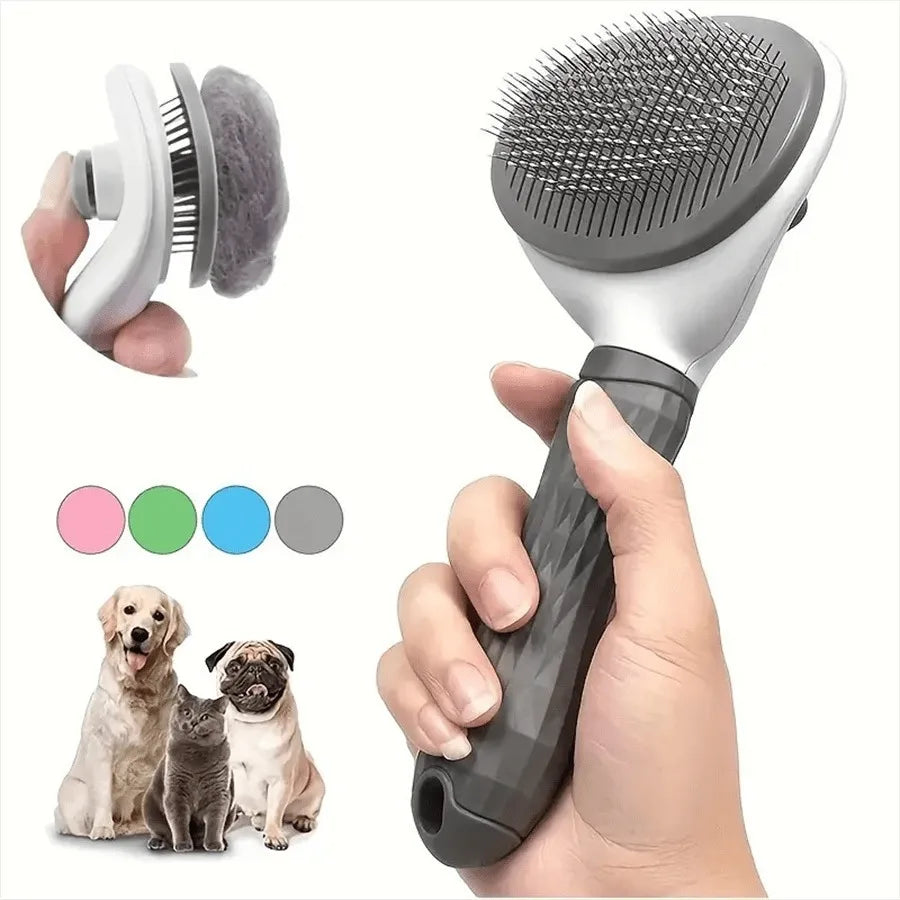 Self-cleaning Pet Hair Removal Comb