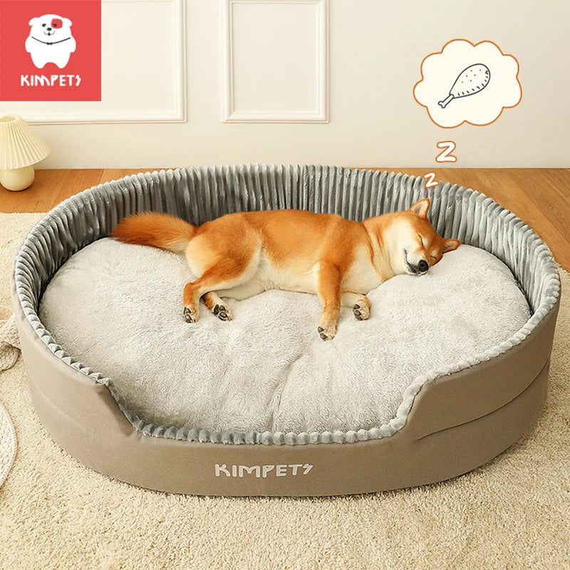 Kimpets Pet Bed with Removable Cushion