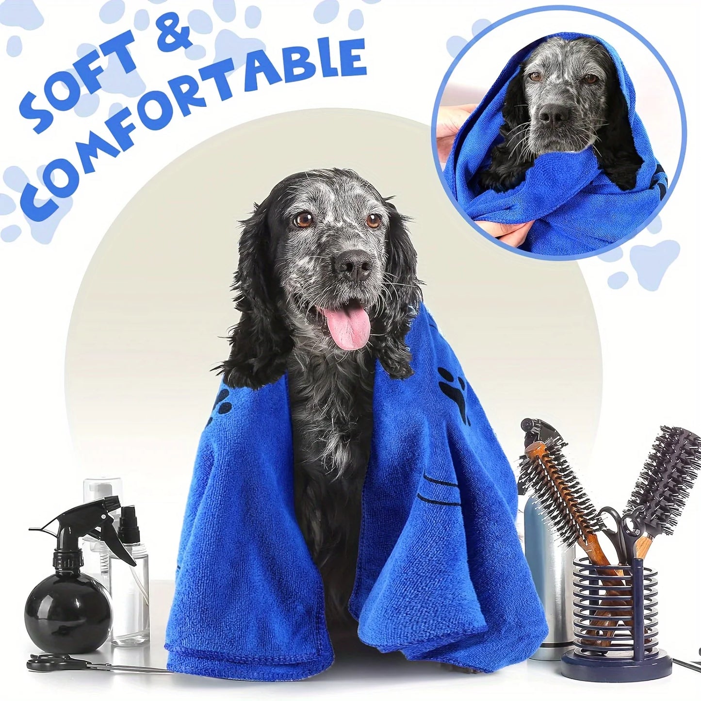 Pet Microfiber Quick-Drying Towel