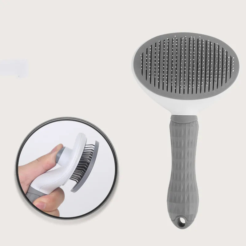 Self-cleaning Pet Hair Removal Comb