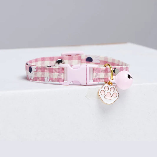 Cute Candy Adjustable Cat Collar