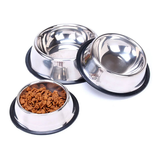 Stainless Steel Non-Slip Feeding Bowls