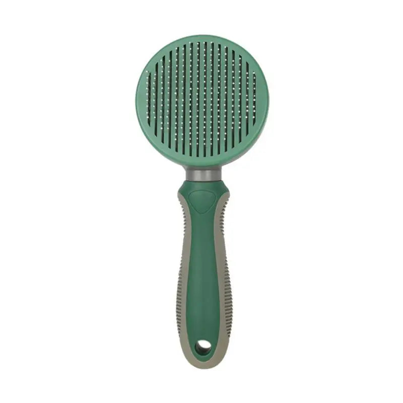 Rotating Pet Self-Cleaning Comb