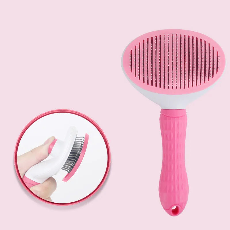 Self-cleaning Pet Hair Removal Comb