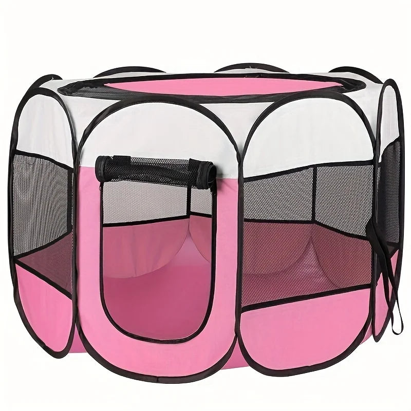 Classic-Style Portable Pet Playpen