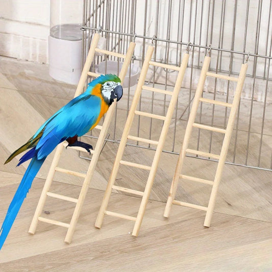 Birds Wooden Climbing Ladder