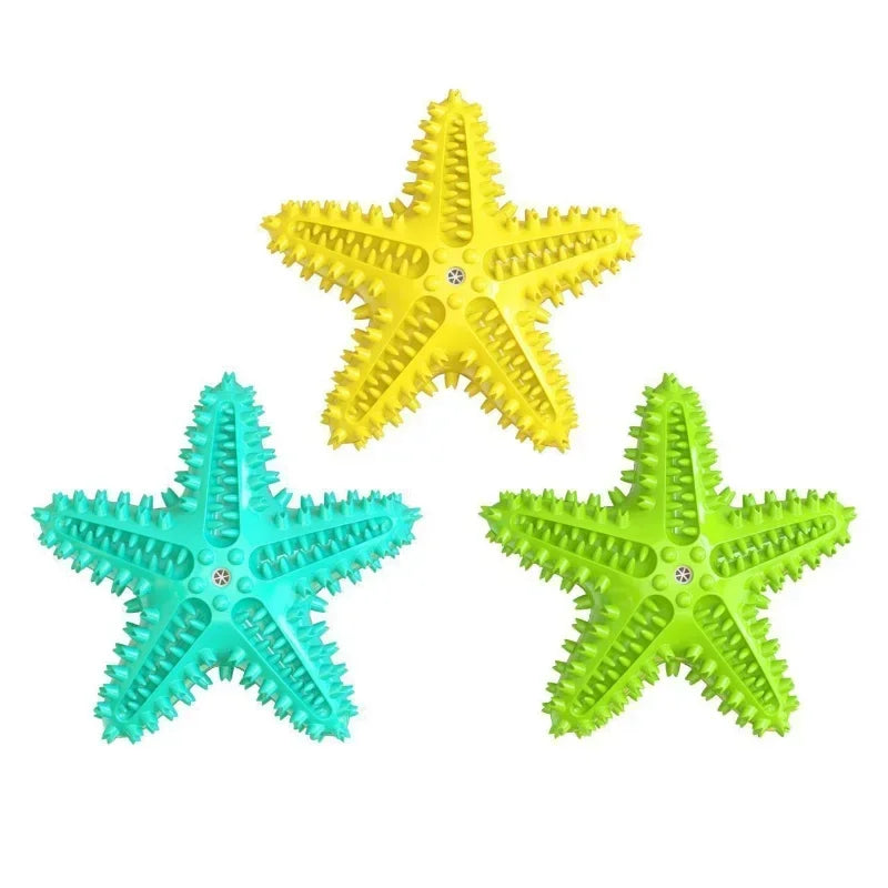 Starfish Teeth Cleaning Dog Toy