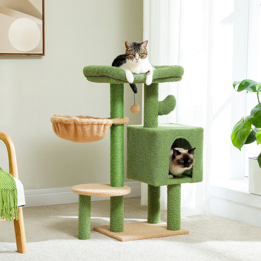 Cactus Cat Tree with Condo