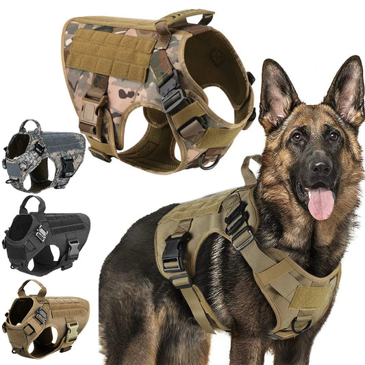 Large Dog Military Style Harness